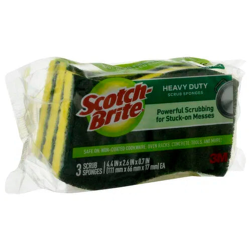 Scotch Brite Scrub Sponges
